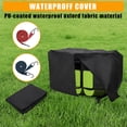 thumbnail image 2 of Yiwa Support pour Chaise Pliante Chariot de Chaises Pliables avec Roues et Support, Capacité de 800 Lb Comprend une Housse Résistante aux Intempéries, 2 of 4