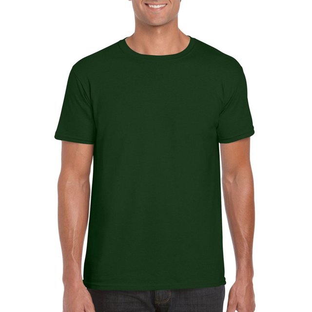 Gildan T-Shirt Doux pour Hommes Style Ringspun