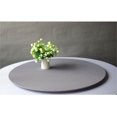 thumbnail image 2 of ORUYROP 2-Pack Cocktail Round Table Topper Cap Spandex Fitted Stretch Cocktail Tablecloth Tight Stretchable Elastic for Weddings Banquets Events Parties Restaurants(Size:220cm,Color: Silver Gr, 2 of 7