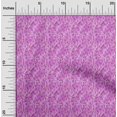 thumbnail image 2 of oneOone Viscose Jersey Fuschia Pink Fabric Text Craft Projects Decor Fabric Printed By The Yard 60 Inch Wide, 2 of 5