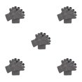 thumbnail image 3 of QualitChoice Phone Touch Screen Gloves Cycling Hiking Camping Hands Warm Keeping Accessory medium grey 5Set, 3 of 6