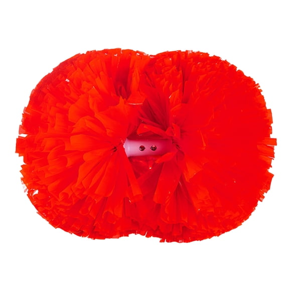 Cheerleading Handheld Colorful Flowers Sports Activities Performance Cheering Supplies Round Colorful Practical Material Lightweight Handle Design Anti Slip Off PE Material Lightweight