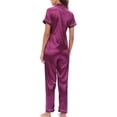 thumbnail image 4 of Ensemble de Pyjama pour Femmes Pantalon Ensemble Mode pour Femmes Tenue d'Intérieur Pyjama Femme Ensemble Deux Pièces Manches Longues Pantalon Ensemble de Pyjama Tenue d'Intérieur, 4 of 7
