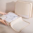 thumbnail image 3 of LCXmlly Waterproof Luggage Organizer 3Pcs 4Pcs Storage Travel Packing Set Double Zipper Luggage Organizer, 3 of 9