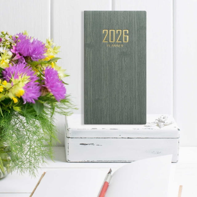 Wzzjkit School Supplies A6 Mini Notebook Organizer Planner Daily Planner Notebook Travel Diary