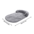 thumbnail image 3 of Hearth & Gear Orthopedic Calming Dog Bed For Large Dogs Memory Foam Bolster Dog Sofa With Removable Washable Cover & Non Bottom – Egg Crate Design For Comfort 1pc, 3 of 4
