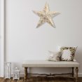 thumbnail image 2 of Gold Metal Embossed Star Decor (15.4"), 2 of 3