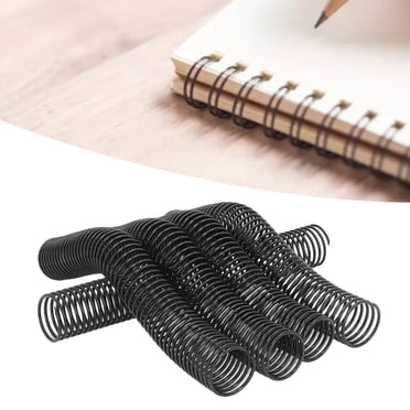 18 Pcs Spiral Binding Coil 38mm Diameter 48  4:1 Pitch 310 Sheet Capacity Spiral Binding Spine For A4 Paper