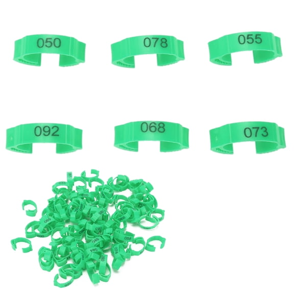 Poultry Leg Bands, Six Card Slots Retractable Used Flexibly Distinguish Different Varieties Chicken Foot Rings For Outdoors For Poultry For Daily For Home