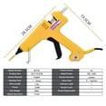 thumbnail image 3 of Professional 250W Hot Melt Glue Gun Adjustable Temperature High Power Silicone Gun Set Using 11MM Glue Stick 2.0MM Copper Nozzle ,Fireproof, 3 of 7