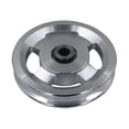 thumbnail image 1 of Aluminium Alloy Bearing Pulley Wheel Replace for Gym Equipment Part Cable Machine - , 95mm, 1 of 8