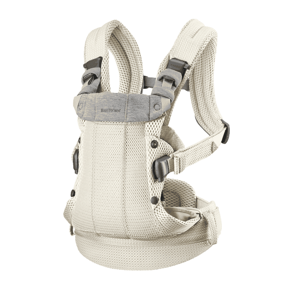 Porte-bébé BabyBjorn Harmony, Maille 3D, Crème