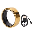 thumbnail image 2 of Smart Ring Fitness Tracker, Smart Health Ring IP68 Water Proof Camera Shutter Remote Gold Thin Lightweight Step Counter  for Cycling for Women Type 6,Type 7,Type 8,Type 9,Type, 2 of 7