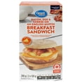 thumbnail image 1 of Great Value Bacon, Egg & Cheese on an English Muffin Breakfast Sandwich, GV BC EGG&CH ENG MFN, 1 of 4