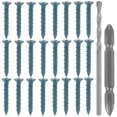 thumbnail image 1 of 1 Set Wall Anchor Concrete Screw And Drill Bit Wall Fixing Tool Concrete Screws Concrete Anchors, 1 of 8