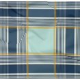 thumbnail image 4 of oneOone Organic Cotton Poplin Twill Fabric Madras Check Print Fabric BTY 42 Inch Wide, 4 of 4