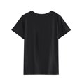 thumbnail image 4 of T-shirt Uni à Manches Courtes Imprimé Pissenlit pour Femme, 4 of 6