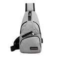 thumbnail image 1 of Bag Shoulder Bag Anti Travel Causal Message Pouch Backpack Gray, 1 of 8