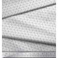 thumbnail image 3 of Soimoi Polyester Crepe Fabric Geometric Block Print Fabric by The Yard 42 Inch Wide, 3 of 3