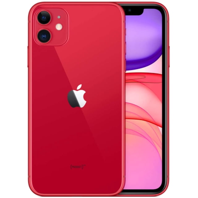 Used Unlocked Smartphone Phone 11 64GB - RED MWL92LL/A (Used)