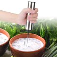 thumbnail image 3 of Coffee Astiller, Handheld Aerator, Electric Whisk, Stainless Steel Blender Blender, Milk Coffee Tea Stirring Stick, Kitchen cooking tools USB charging, 3 of 9