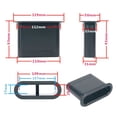 thumbnail image 2 of MYG 2PCS Speaker Port Tube Bass Vent Inverted Tube Subwoofer Woofer Reduces Repair, 2 of 8