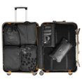 thumbnail image 2 of SNNROO 9PCS Packing Cubes for Travel Cubes Set with Toothbrush cup Foldable Suitcase Organizer Lightweight Luggage Storage Bag  Gray, 2 of 9