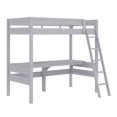 thumbnail image 1 of Dorel Living Harlan Twin Size Loft Bed with Desk and Ladder, 1 of 9