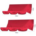 thumbnail image 3 of LCXmlly Swing Canopy Rain Cover Waterproof Ruffle Design UV Resistant Simple Installation Universal Protective Oxford Thickened Swing Canopy, 3 of 8