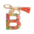 thumbnail image 2 of Porte-clés 26 Lettres Modèle de Fruit Femmes Compact Longue Durée Porte-Clés Sac Décoration, 2 of 8