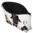thumbnail image 4 of Cosmetic Bag Cartoon Printing Polyester Makeup Bag Toiletry Bag Cosmetic Pouch, 4 of 4