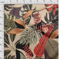 thumbnail image 4 of oneOone Silk Tabby Light Beige Fabric Ocean Underwater Life Sewing Material Print Fabric By The Yard 42 Inch Wide, 4 of 4
