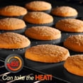 thumbnail image 3 of NutriChef Kitchen Deluxe Oven Non Stick Gray Carbon Steel 10 Piece Bakeware Set, 3 of 7