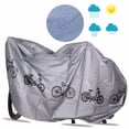 thumbnail image 1 of Waterproof Bike Bicycle Cover Outdoor mountain Bike Case 200x100 grey, 1 of 10