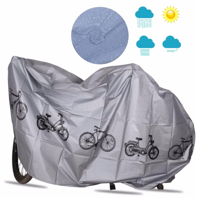 Waterproof Bike Bicycle Cover Outdoor mountain Bike Case 200x100 grey