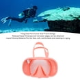 thumbnail image 3 of Diving Goggles, Large View Snorkel Glasses with Anti Fog Tempered Glass Lens Adjustable Strap for Clear HD View Comfortable Fit, 3 of 7