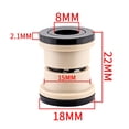 thumbnail image 1 of Bague Absorbant les Chocs Pièce Modifiée Arrière Souple 1pcs 22-68mm Point de Pivot de Réservoir Arrière Amortisseur Haute Performance, 1 of 12