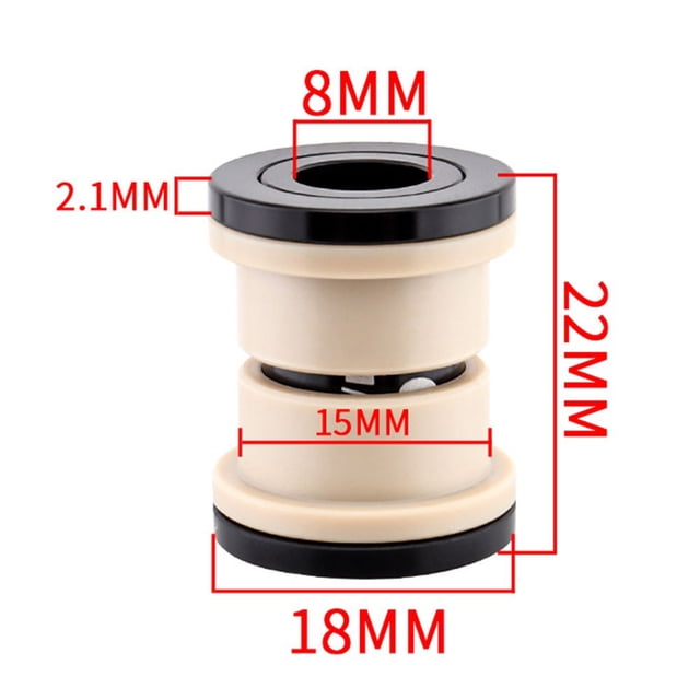 Bague Absorbant les Chocs Pièce Modifiée Arrière Souple 1pcs 22-68mm Point de Pivot de Réservoir Arrière Amortisseur Haute Performance