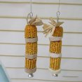 thumbnail image 2 of Parrot Chew Toy Corn: Hanging Natural Biteproof Bird Cage Toy Parrot Bite Block, 2 of 3