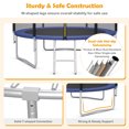 thumbnail image 4 of Patiojoy Trampoline de 10 Pi avec Filet de Sécurité et Tapis de Saut à Ressorts, 4 of 9
