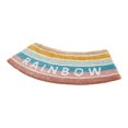 thumbnail image 4 of Curved Shower Mat Washable Foot Rug Household Floor Rug Water Absorbent Bathroom Multicolor, 4 of 9