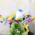 thumbnail image 4 of 100pcs/set Plastic Hooks Chain Opening Ring Bird Cage Accessories For Parrot Chinchilla, 4 of 7
