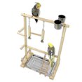 thumbnail image 4 of Tall Parrot Bird Play Shelf Playground with Swinging Ladder, 4 of 5