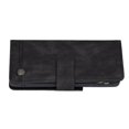 thumbnail image 4 of Wallet Phone Case, Multifunctional Phone Cover Skin Feeling Shock Absorbing With Built In Kickstand For Outdoor Travel Black, 4 of 8