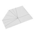thumbnail image 1 of Foldable Food Basket Sew Template, DIY Sewing Ruler for DIY Handbag, Picnic Bag, Lunch Bag, 1 of 7