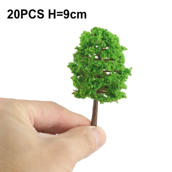20x 9/5CM Model Trees For Train Railroad Diorama Wargame Park Landscape Scenery