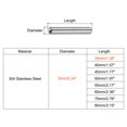 thumbnail image 2 of Unique Bargains 6x35mm Dowel Pins, 5 Pack Round Head Flat Chamfered End Dowel Pin, 2 of 6
