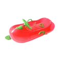 thumbnail image 4 of Lipstore Snow Sled with Steering Wheel Brake Gift Snow Sledge for Children Girls Kids Red, 4 of 8