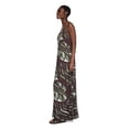 thumbnail image 4 of Robe imprimée chiffonnée George pour femmes, 4 of 6