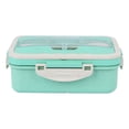 thumbnail image 1 of RKSTN Bento Box Double-layer Bento Box Japanese-style Microwave Lunch Box Office Worker Reducing Meal Divided Lunch Box Bento Box, 1 of 2